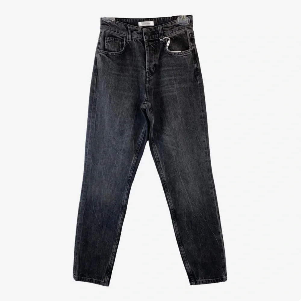 Anine Bing - Kate Straight Charcoal Jeans - Picture 2 of 4